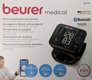 Beurer BC 54 Handgelenk-Blutdruckmessgerät mit App-Anbindung NEU & OVP - Bild 1 von 1