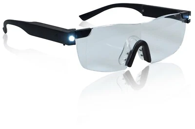 Rechargeable Magnifying Glasses with Lights USB Magnifier LED Vision Aid Reading - Image 1 of 3