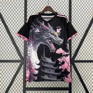 Maglia Giappone Japan Pink Dragon Fan Tee Football Shirt Nuova - Imagen 1 de 2