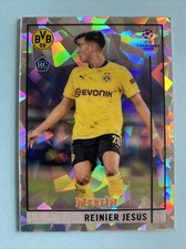 Topps Merlin Chrome Soccer RC Rookie Card Atomic Refractor #'d 250 Reiner Jesus