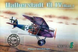 1/48 Karaya 1002 Halberstadt Cl.IV long fuselage limited plastic kit - Picture 1 of 4