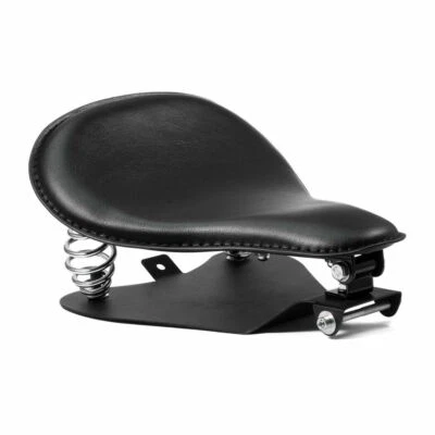 Black Solo Seats For Harley Sportster 1200 Nightster XL1200N 2007 2008 2009 2010 - Image 1 of 4