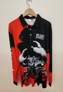 Mad Keen Muddy Madness Fishing Jersey - Size 2XL - Picture 1 of 2