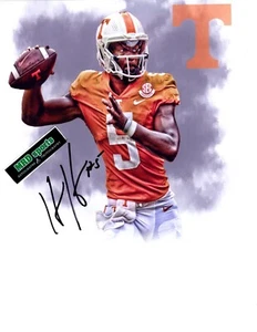 Hendon Hooker Tennessee Vols signed Autogramm 8x10 Football Foto Rocky Top b - Bild 1 von 1