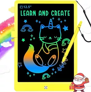 Multi-Use Educational Doodle Board - 12.5 Inch Drawing Pad for Creative Kids - Picture 1 of 9