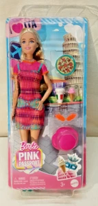 Barbie Pink Passport Italy Puppe Set mit Kleidung & Reisezubehör HWH97-MA10 - Bild 1 von 8