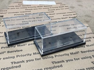 1998 Hot Wheels Single Car Acrylic Display Case, Snap Closure, Lot of 2, used - Picture 1 of 12