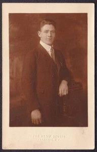 Peter "Pete" Bolle Pre-1920 RPPC Photo Postcard - Paterson, New Jersey - Picture 1 of 2