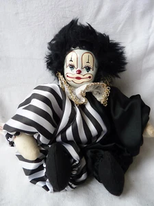 Clownfigur Deko Stoff/Textil - Bild 1 von 4