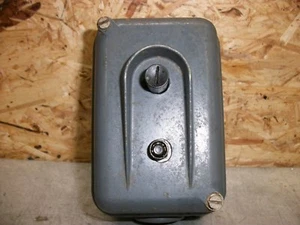 Motorschutzschalter 10 A DDR HAUPTSCHALTER INDUSTRIE DESIGN FABRIK #218# - Bild 1 von 4