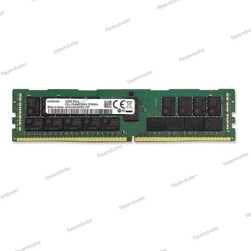 Samsung 32GB 2933MHz ECC REG RAM DDR4 2Rx4 Server Memory PC4-2933Y-RB2-12-DC1 - Image 1 of 2