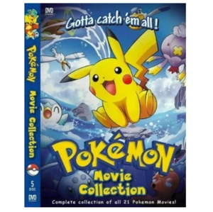 Pokemon 21 In 1 Complete Movies Collection DVD Anime English Dubbed Free Ship - Picture 1 of 11