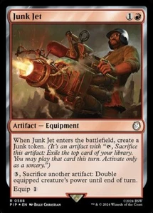 MTG JUNK JET 588 FOIL EXC - SURGE JUNK JET - PIP - MAGIC - Bild 1 von 1
