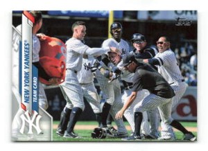 2020 Topps New York Yankees #83  Team Card New York Yankees Baseball Card