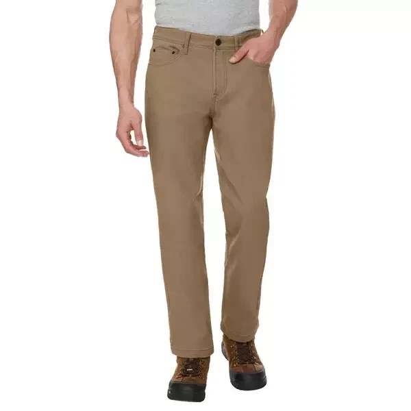 Мужские холщовые брюки Caterpillar с флисовой подкладкой рабочие изолированные гибкие универсальные - Изображение 1 из 1