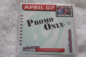 Promo Only Mainstream Radio Apr 2007 VG+ USA CD Carrie Underwood Kelly Rowland - Picture 1 of 2