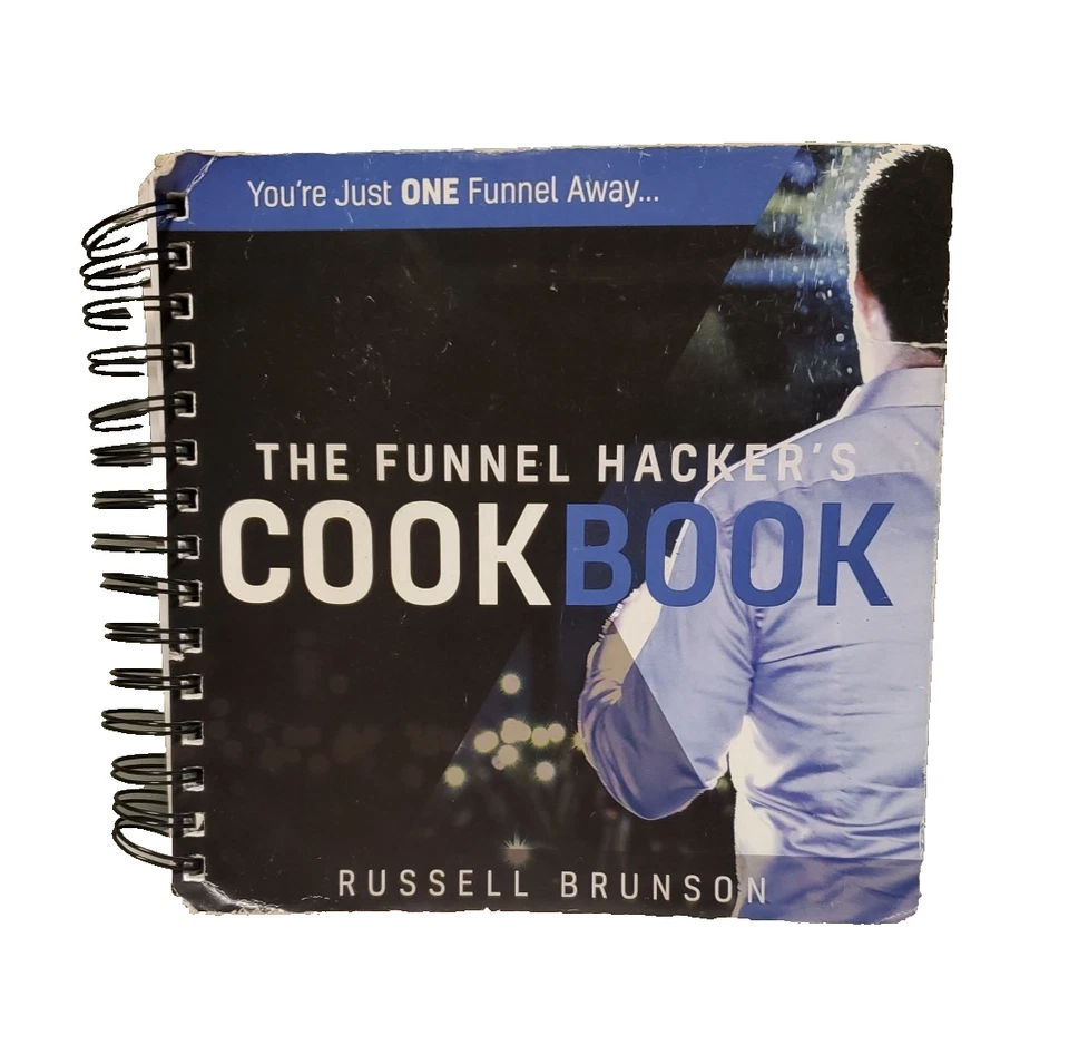 The Funnel Hackers Cookbook by Russell Brunson Spiral Bound Foto 1 de 4