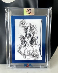 WITCHBLADE 2024 Top Cow Slabs Marc Silvestri Signed Auto Card /100 RARE - Picture 1 of 2