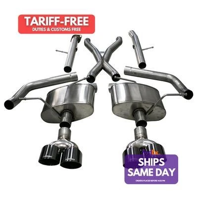 Corsa COR21052BLK Exhaust System Kit fits Jeep Grand Cherokee 2018-21 Performanc - Image 1 of 4