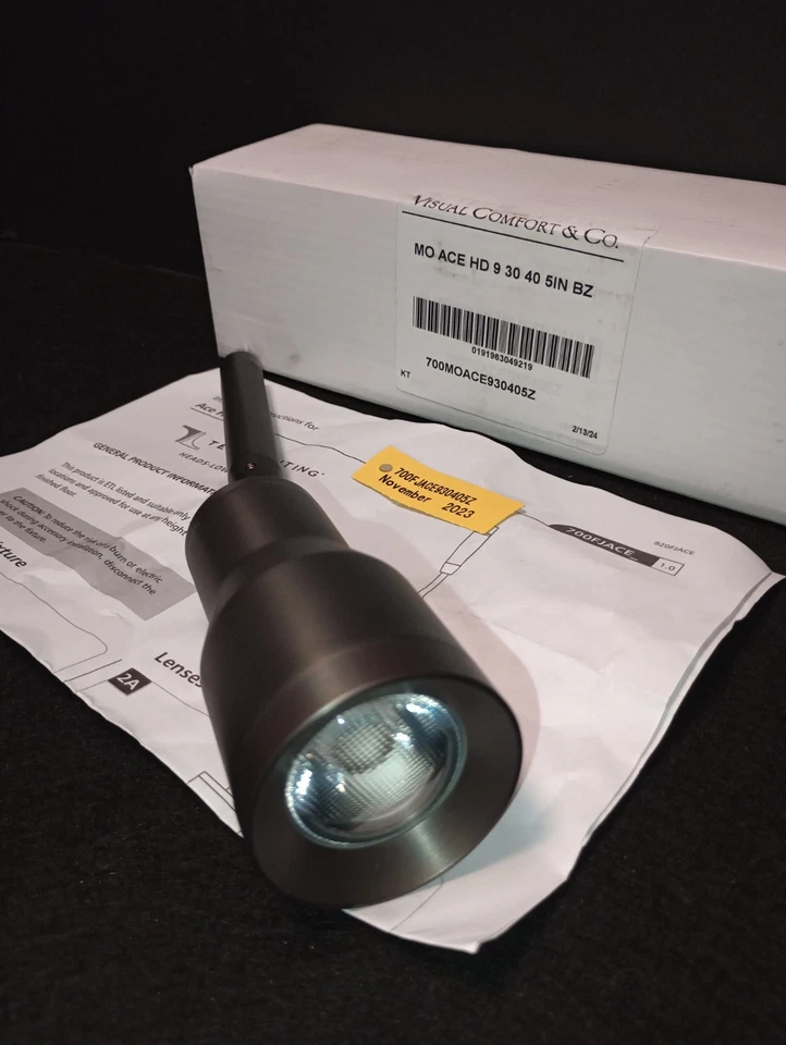 Tech Lighting - Visual Comfort Ace Head - Antique Bronze 700FJACE927405Z - Image 1 of 4