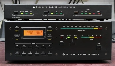 SINTONIZADOR DE ANTENA ELECRAFT KAT500 y COMBO DE POTENCIA AMPLIFICADOR KPA500 ver Video Foto 1 de 4