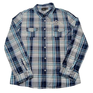 Burnside Hemd L Herren Langarm Knopfleiste kariert  - Bild 1 von 6