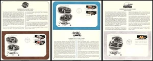 1988 American Classic Cars Sc 2381-2385 FDC PCS vintage Duesenberg Packard - Picture 1 of 4
