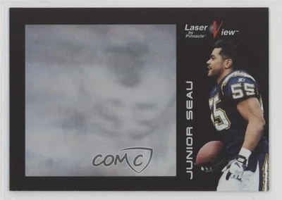 1996 Pinnacle Laser View Junior Seau #15 HOF - Image 1 of 2