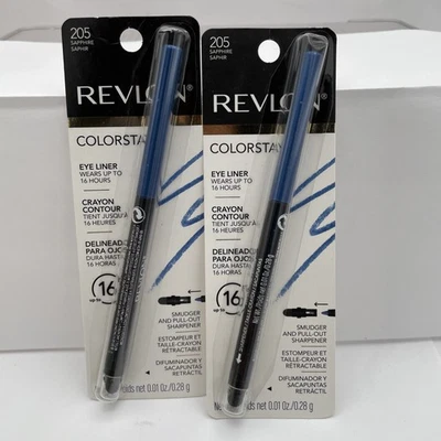 Revlon Colorstay 16 Hour Eye Liner with Pull Out Sharpener in 205 Sapphire Blue - Image 1 of 2