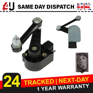 SUSPENSION HEADLIGHT LEVEL SENSOR FOR AUDI Q7 4LB VW TOUAREG 7L0616571D REAR - Picture 1 of 7
