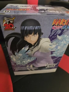 NARUTO Hinata Hyuga Figure VIBRATION STARS Authentic Banpresto New - Picture 1 of 4