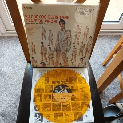 ELVIS PRESLEY 50,000,000 Fans (Gold Records Volume 2) LP GOLD COLLECTORS IMPORT - Image 1 of 4