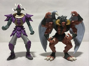 Vintage Kazuki Yu-Gi-Oh Berfomet Monster & Makyura Destructor Actionfigur 5" 1996 - Bild 1 von 22