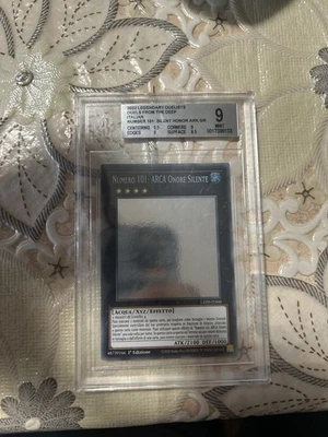 YU GI OH NUMERO 101 ARCA ONORE SILENTE – LED9 IT000 GHOST – ITA  1ª EDIZIONE - Immagine 1 di 2