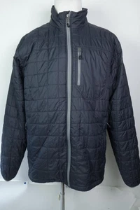 Eastern Mountain Sports Jacket Mens XL Black Quilted PrimaLoft Pertex Packable - Picture 1 of 16