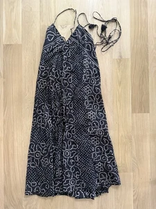 XíRENA Twila Dress A-line Cotton Tie Back Dress Size Large - Picture 1 of 5