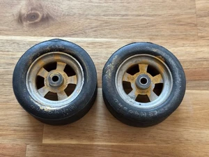 Vorderräder Kyosho Dash 1 Robbe K1 Porsche 917 1/8 RC Pan Car Rarität Vintage - Bild 1 von 4