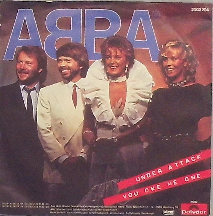Abba   under attack / you owe me one - Image 1 of 1