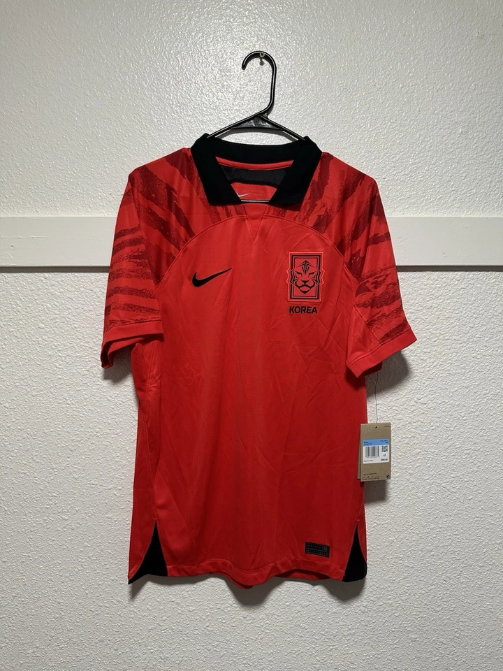 Camiseta de fútbol Nike Corea del Sur 22/23 auténtica roja para hombre talla M DX9287-679 Foto 1 de 4