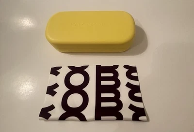 Marc Jacobs желтый солнцезащитные очки чехол очки жесткий чехол - Изображение 1 из 2