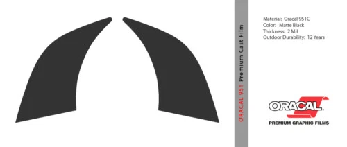 PORSCHE 993 CARRERA 4 MATTE BLACK STONE GUARD CLASSIC - Image 1 of 1