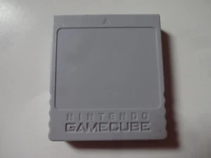 Nintendo GameCube Memory Card 59 GRAY GC 2001 DOL-008 Memory Card only ☆◎Japan◎☆ - Picture 1 of 7