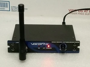 VocoPro UHF-18 Single-Channel Handheld Wireless Microphone System no power , mic - Picture 1 of 19