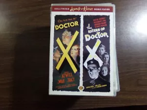 DOCTOR X-1932/ THE RETURN OF DOCTOR X- 1939 (DVD, 2 FILM) HORROR - Imagen 1 de 1