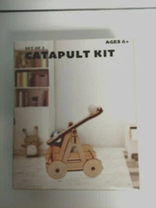 Neu im Karton Holz Miniatur Katapult Kit 2er Set pro Box  - Bild 1 von 3