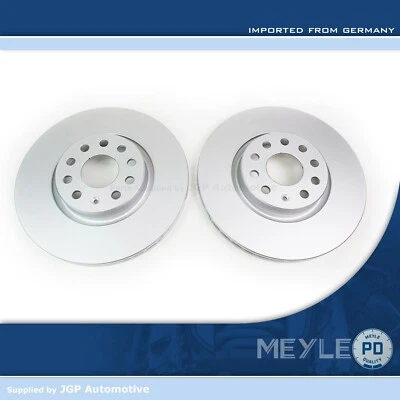 2X Meyle PD Front Brake Discs Set 312mm Vented VW Passat Scirocco Tiguan Touran - Image 1 of 4