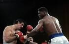 Tyrell Biggs Lands A Punch V Rod Smith 3 Old Boxing Photo
