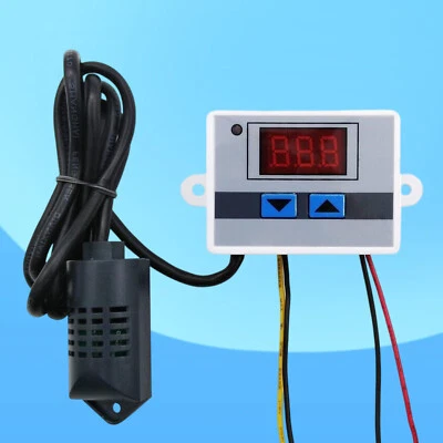 Digital Humidity Controller 12V-240V With Sensor For Humidifier Dehumidifier NAo - Image 1 of 4