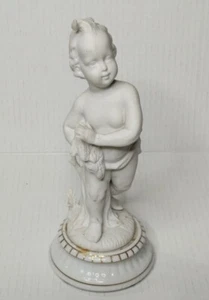 Andrea by Sadek Porzellan Biskus Cherub 8,5" gestempelt 7065 - Bild 1 von 5