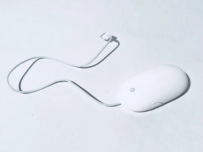 APPLE Mighty Mouse Scrollball-Maus - Weiß (A1152) mit USB-Kabel - Bild 1 von 4